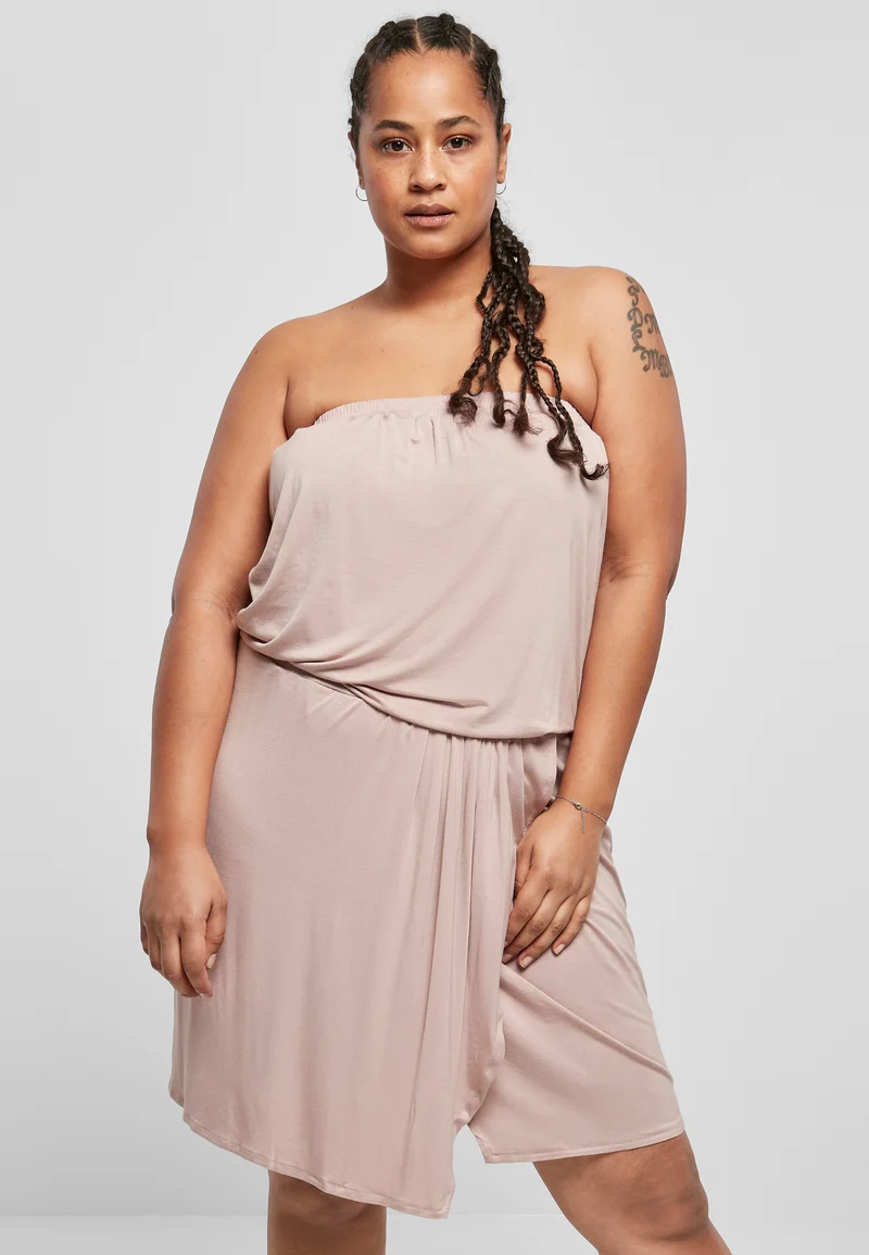 UC Viscose Short Bandeau Dress