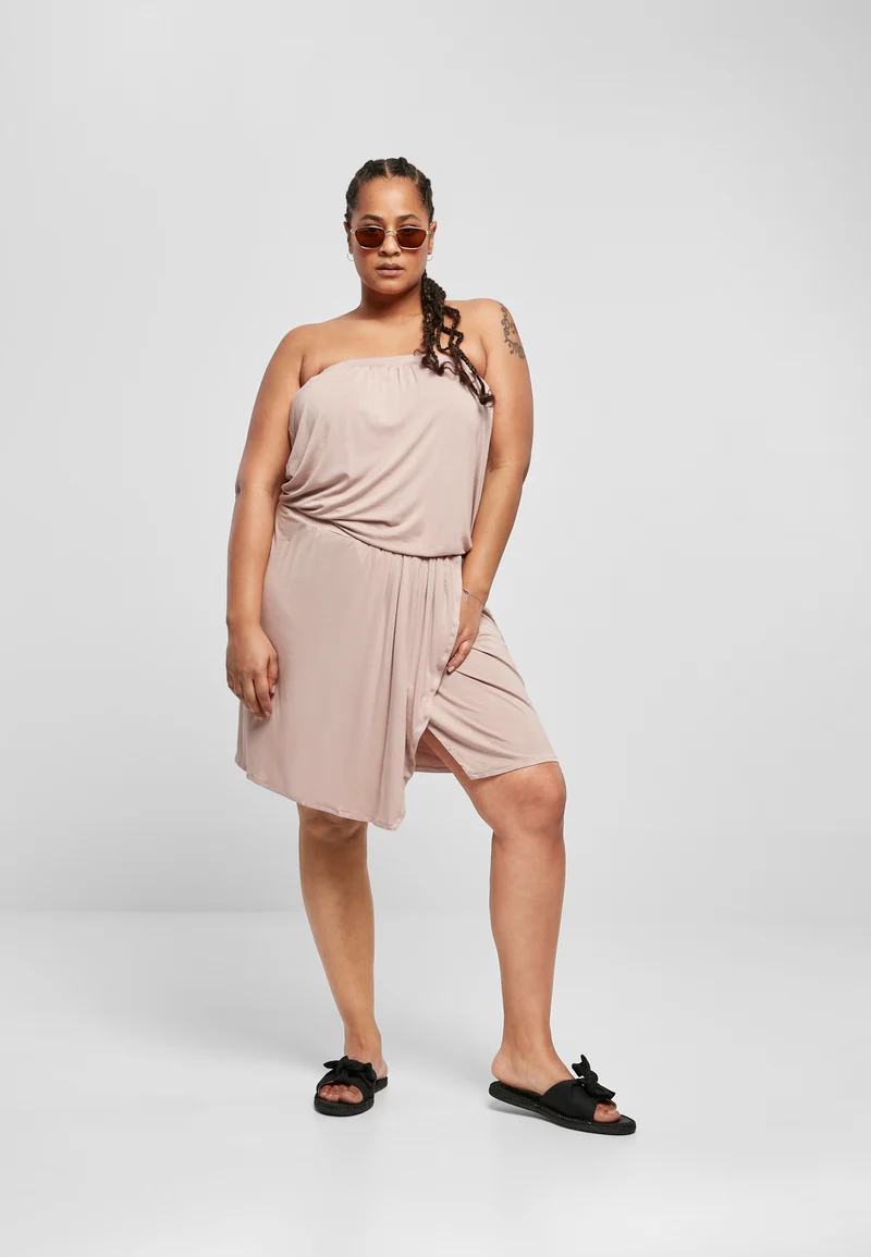 UC Viscose Short Bandeau Dress