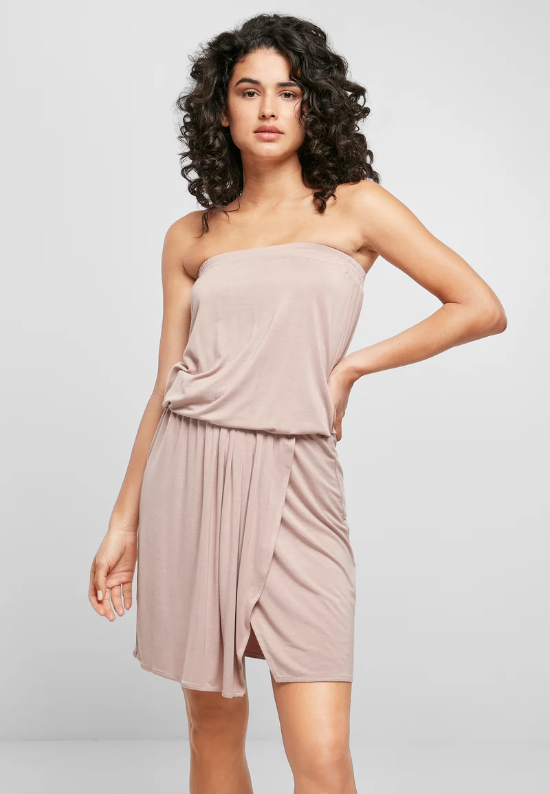 UC Viscose Short Bandeau Dress