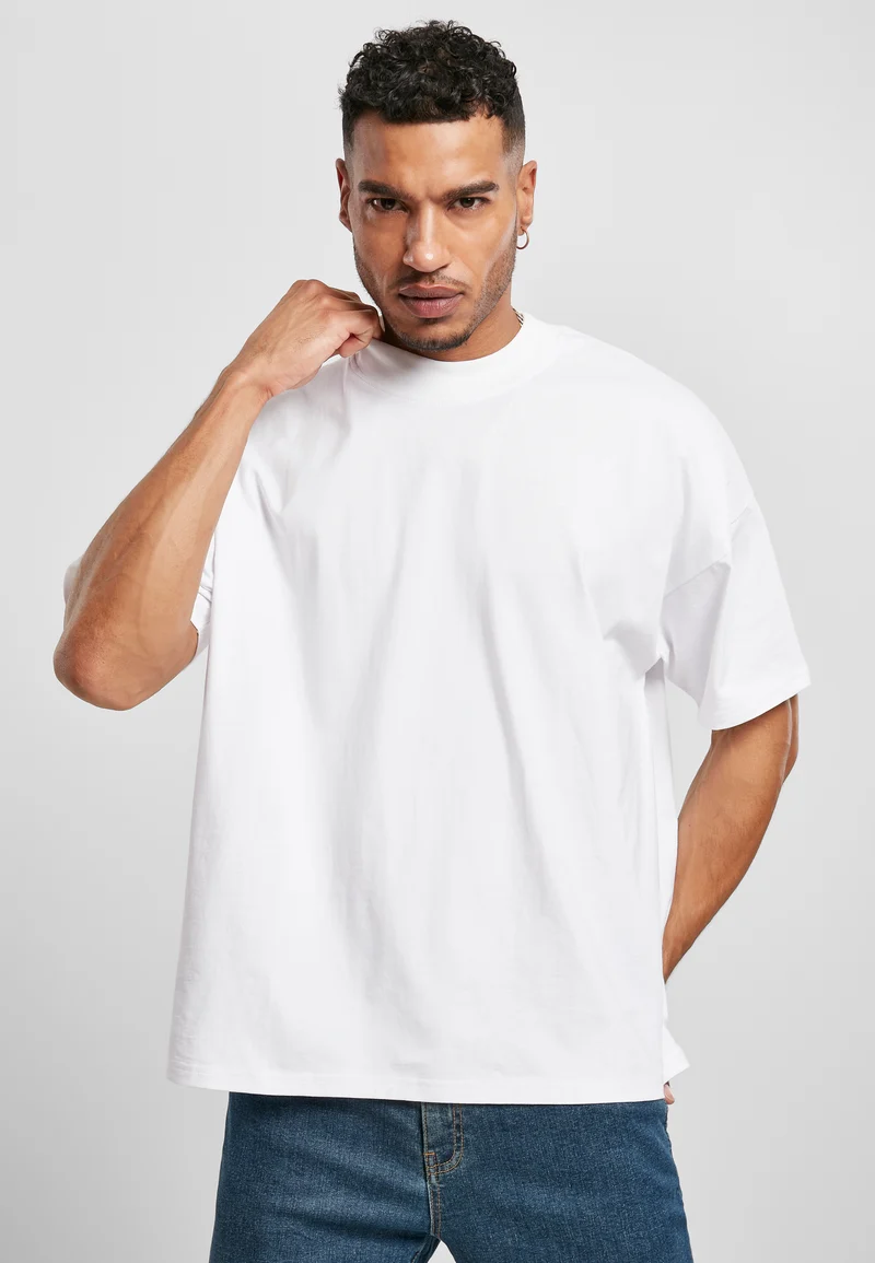 UC Oversized Mock Neck Tee