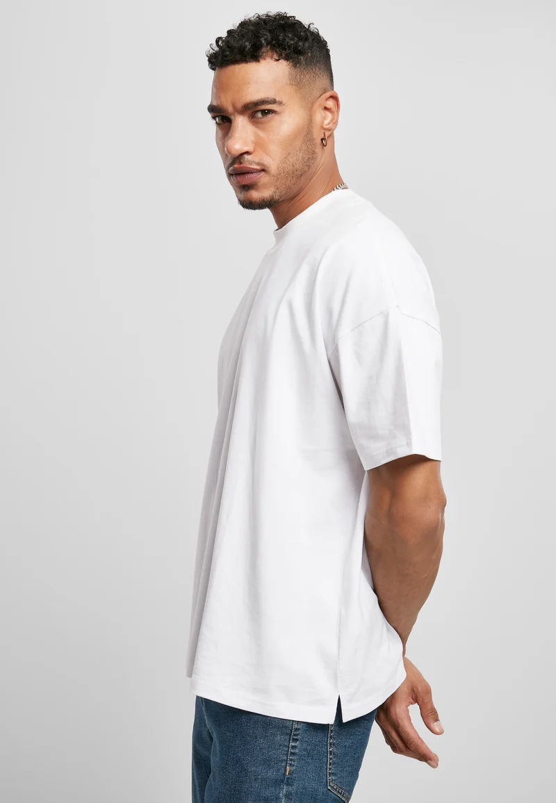 UC Oversized Mock Neck Tee