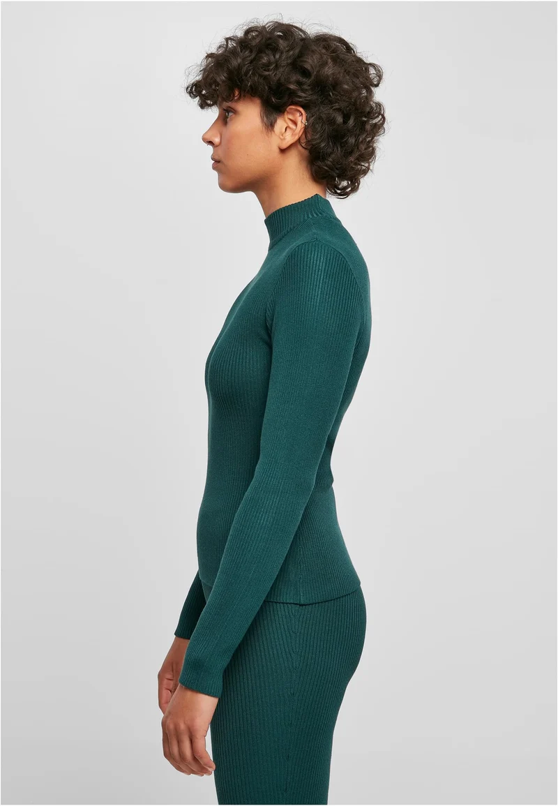 UC Rib Knit Turtelneck Sweater