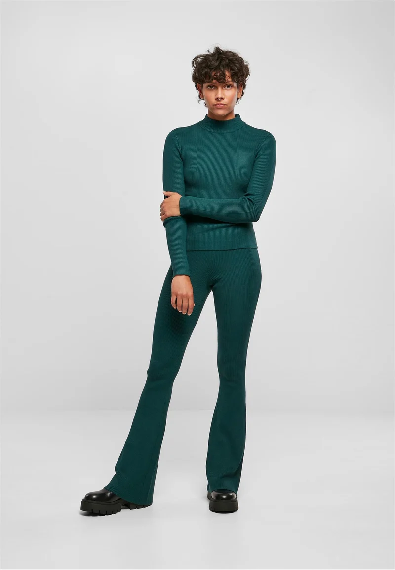 UC Rib Knit Turtelneck Sweater