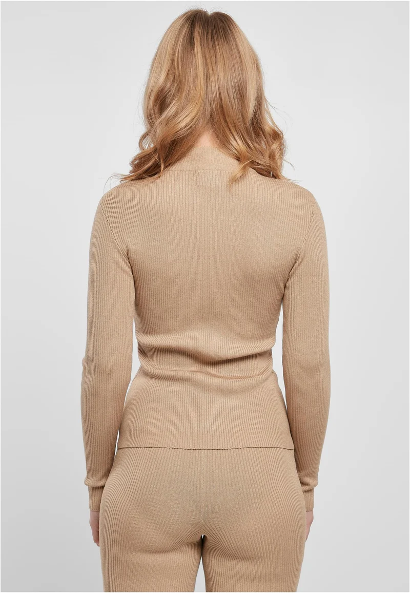 UC Rib Knit Turtelneck Sweater