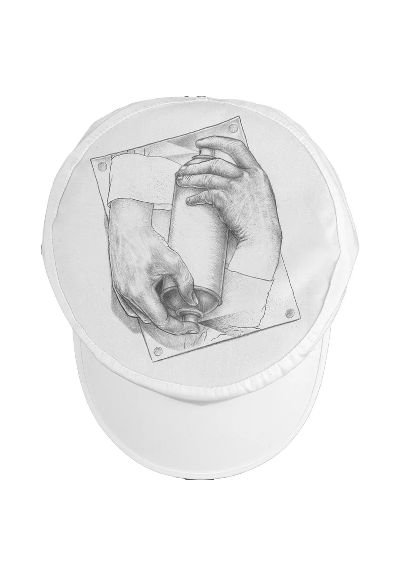 Spraying Hands Painter Cap Snapback