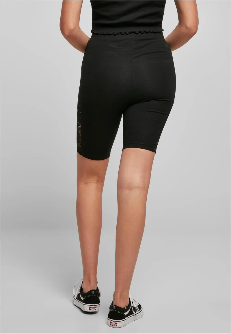 UC High Waist Lace Inset Cycle Shorts