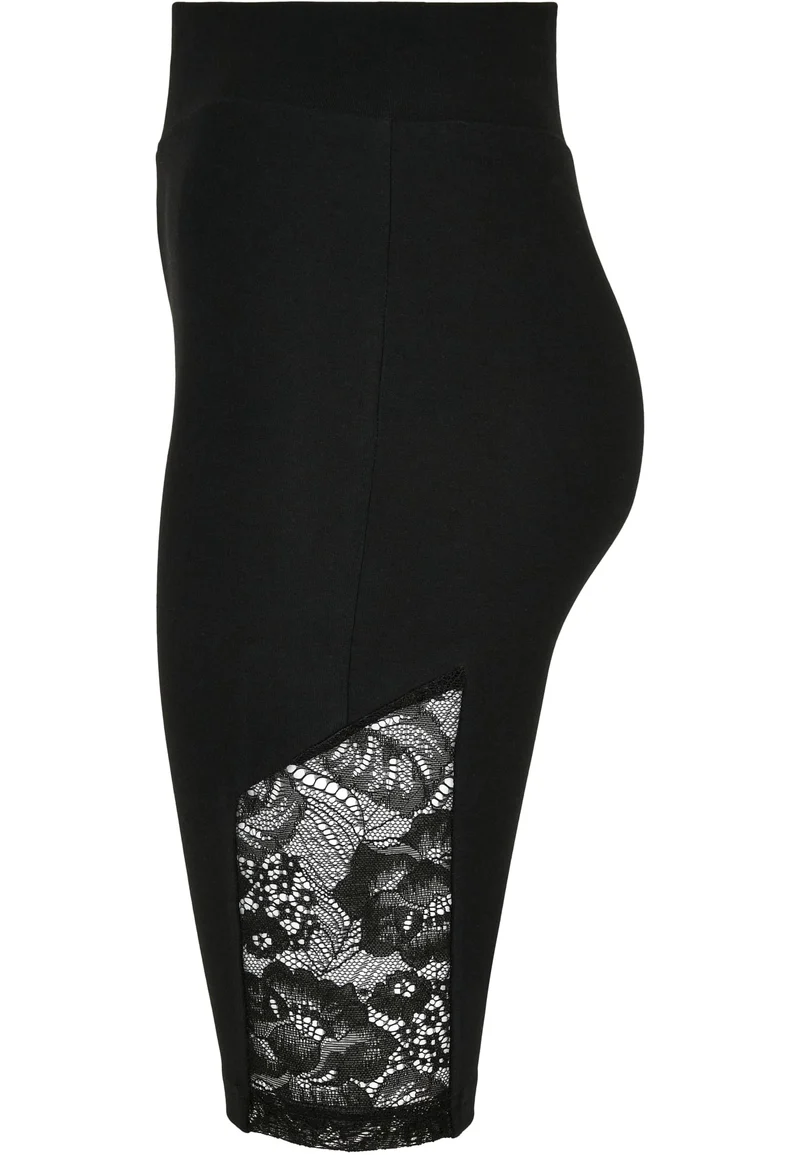 UC High Waist Lace Inset Cycle Shorts