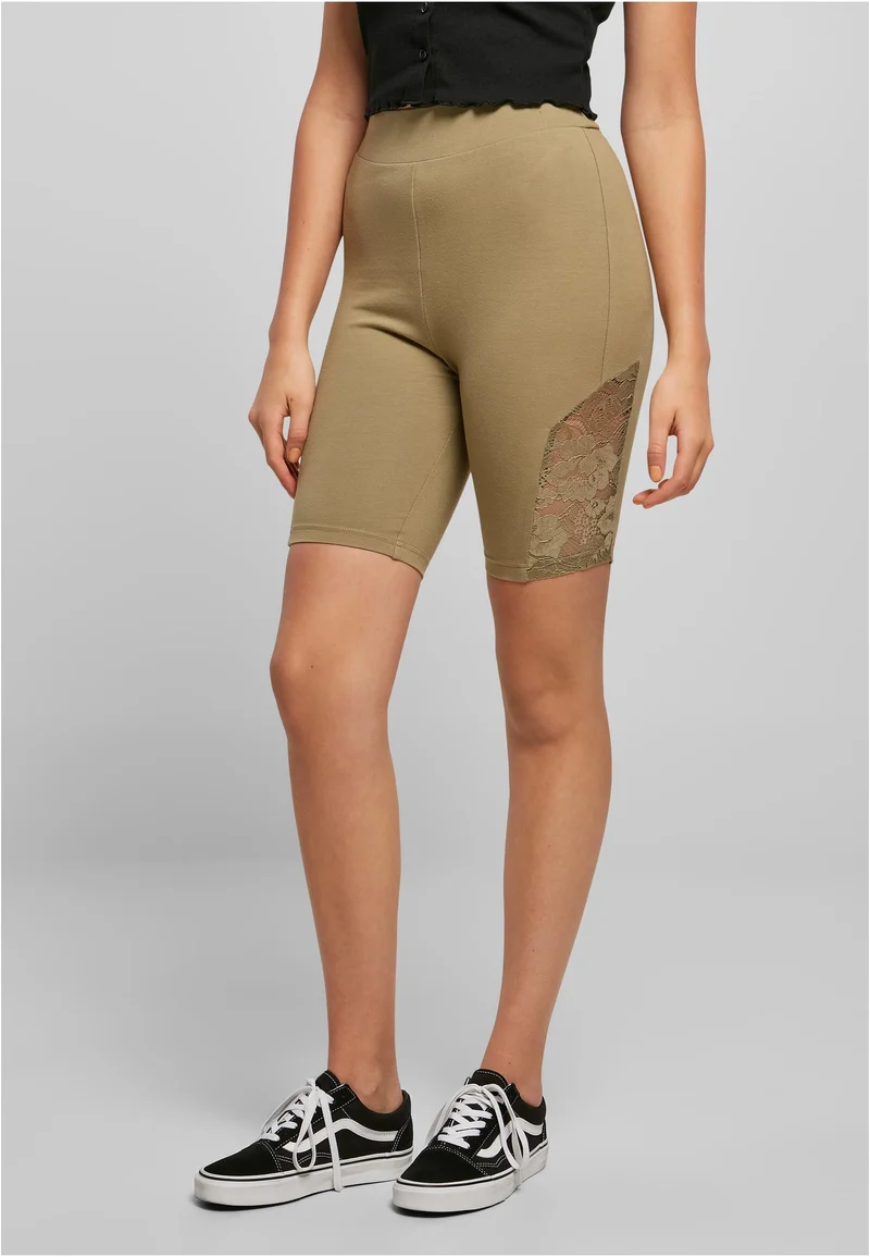 UC High Waist Lace Inset Cycle Shorts