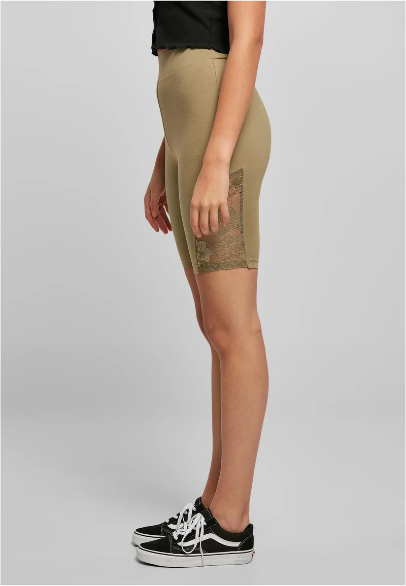 UC High Waist Lace Inset Cycle Shorts