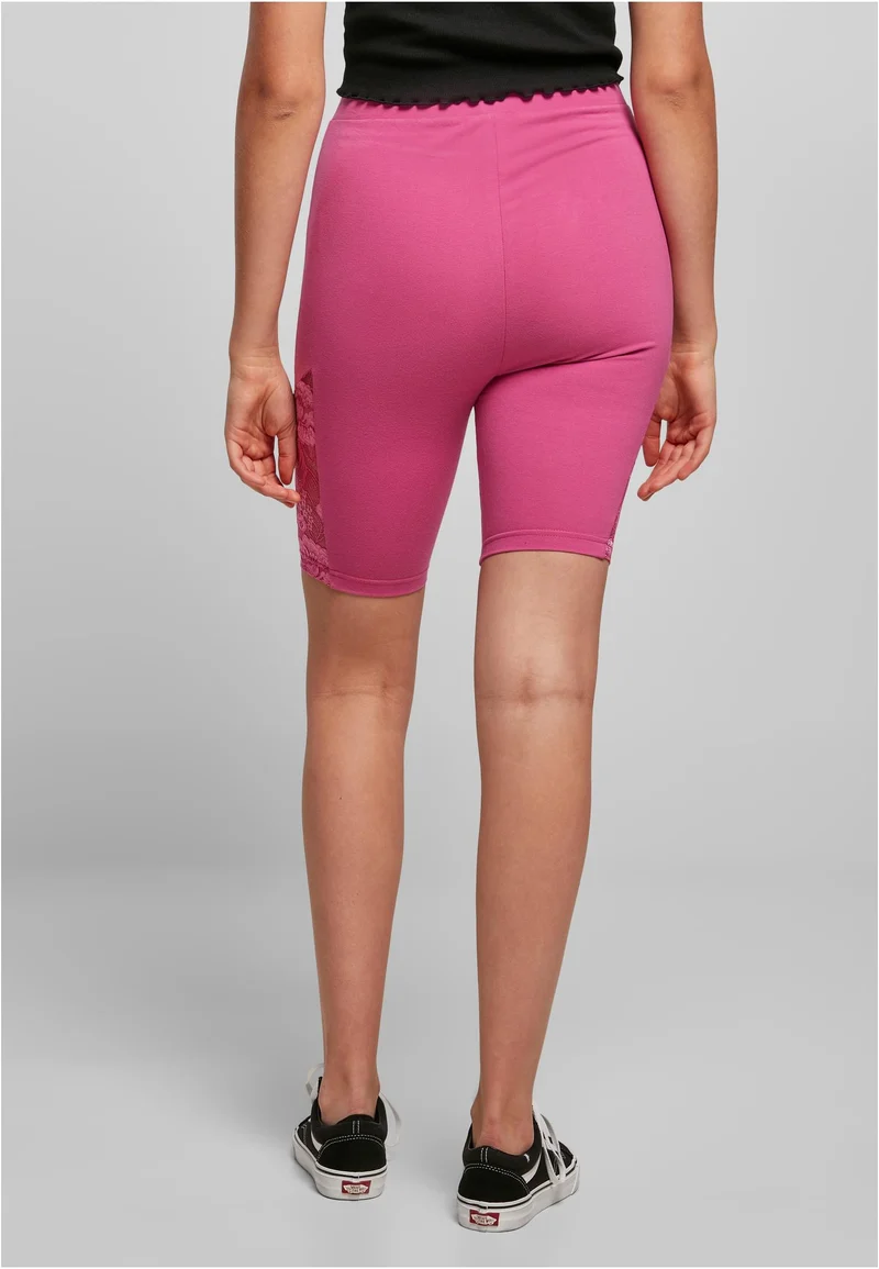 UC High Waist Lace Inset Cycle Shorts