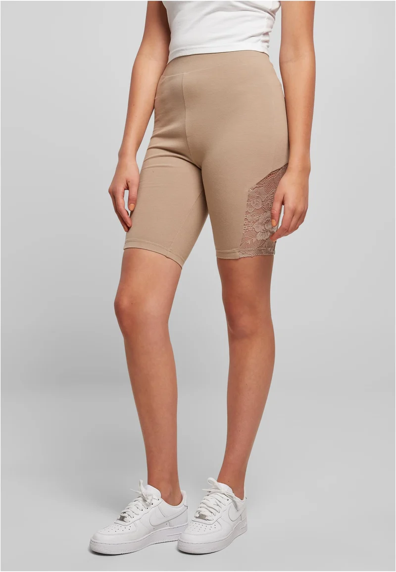 UC High Waist Lace Inset Cycle Shorts