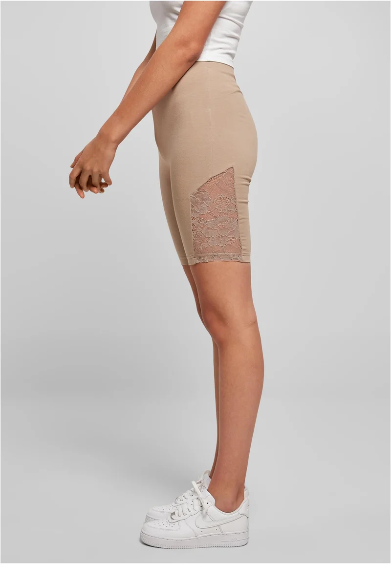 UC High Waist Lace Inset Cycle Shorts