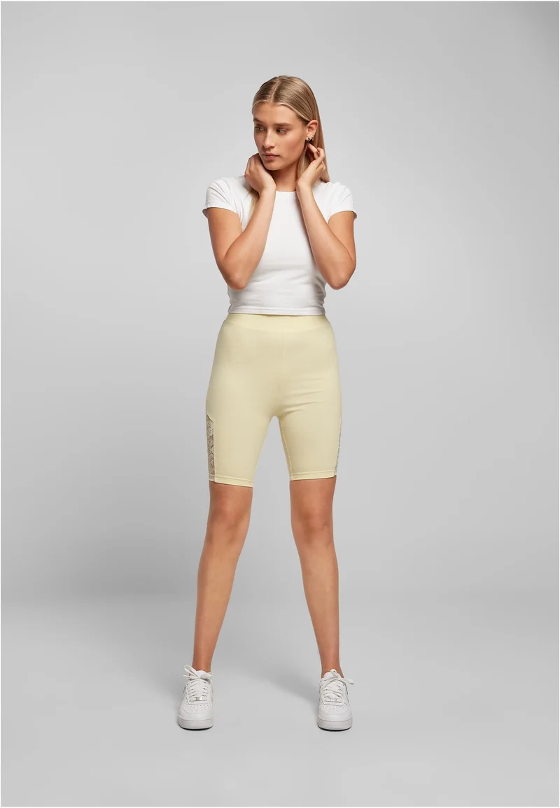 UC High Waist Lace Inset Cycle Shorts