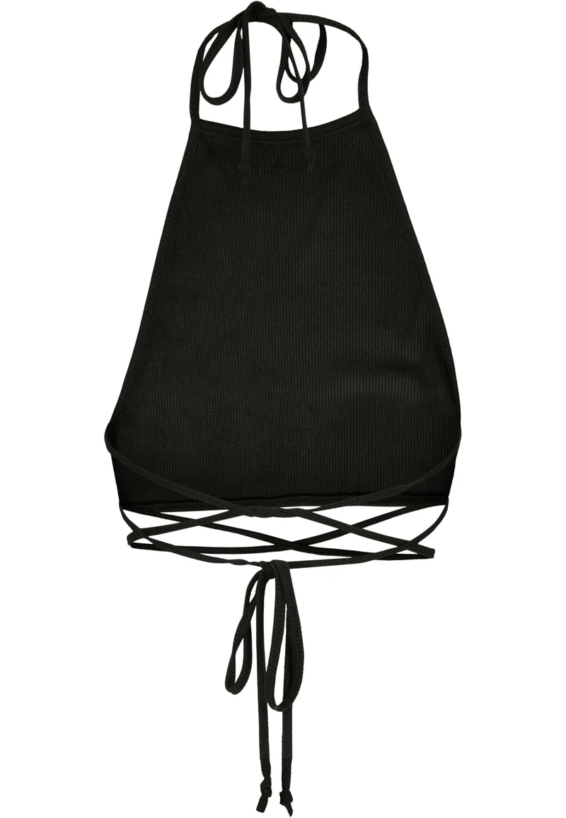 UC Rib Trapeze Cropped Top