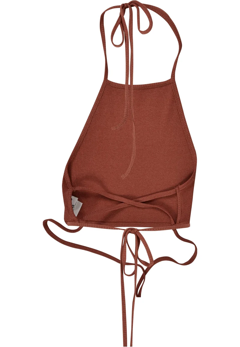 UC Rib Trapeze Cropped Top