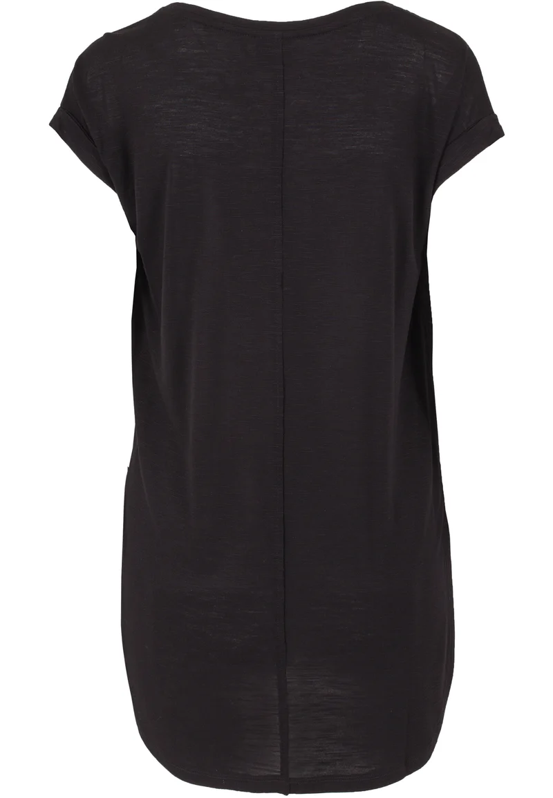 UC Long Back Shaped Slub Tee