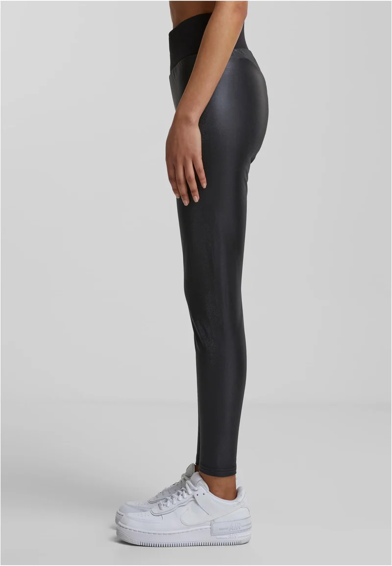 UC Faux Leather High Waist Tights