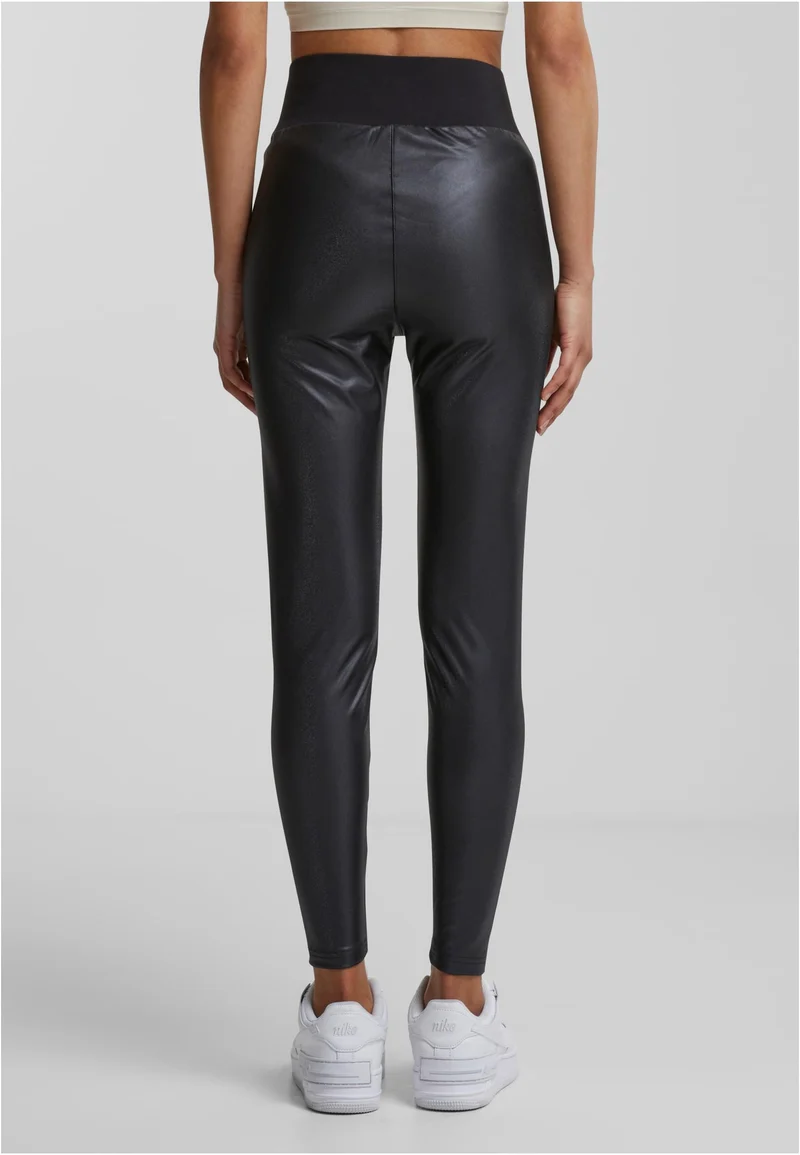 UC Faux Leather High Waist Tights