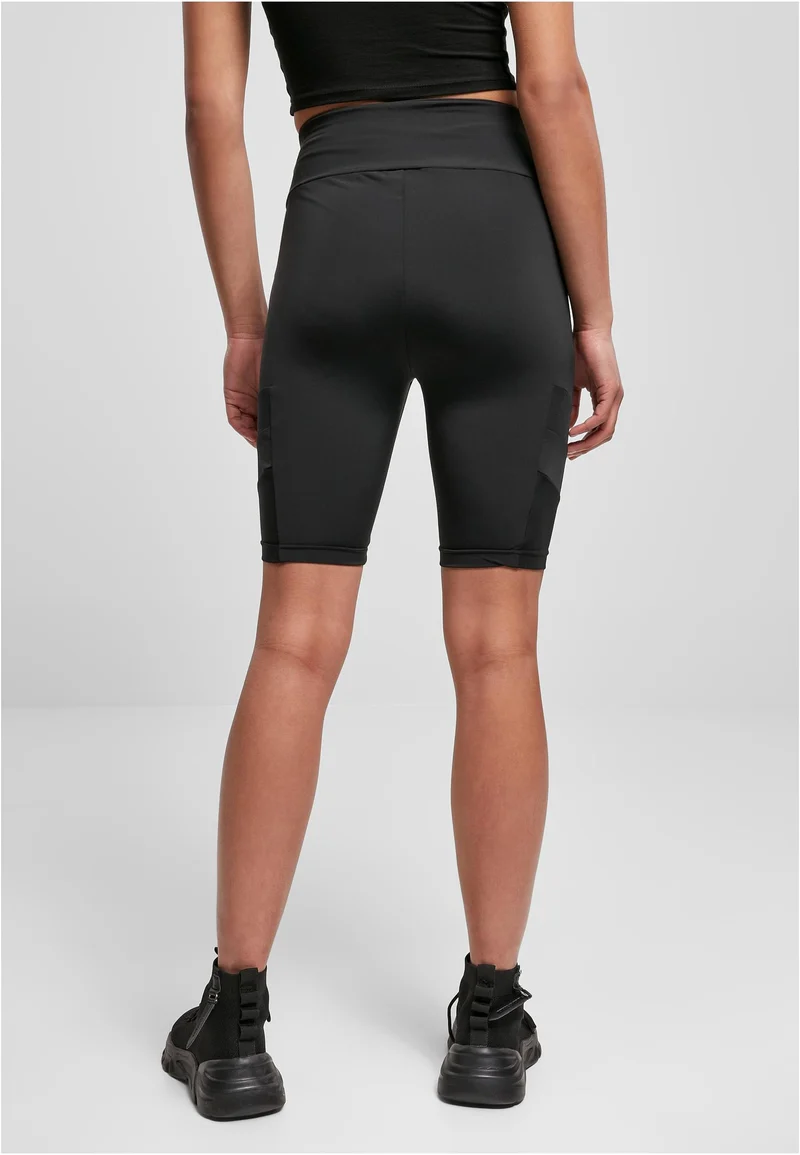 UC High Waist Tech Mesh Cycle Shorts