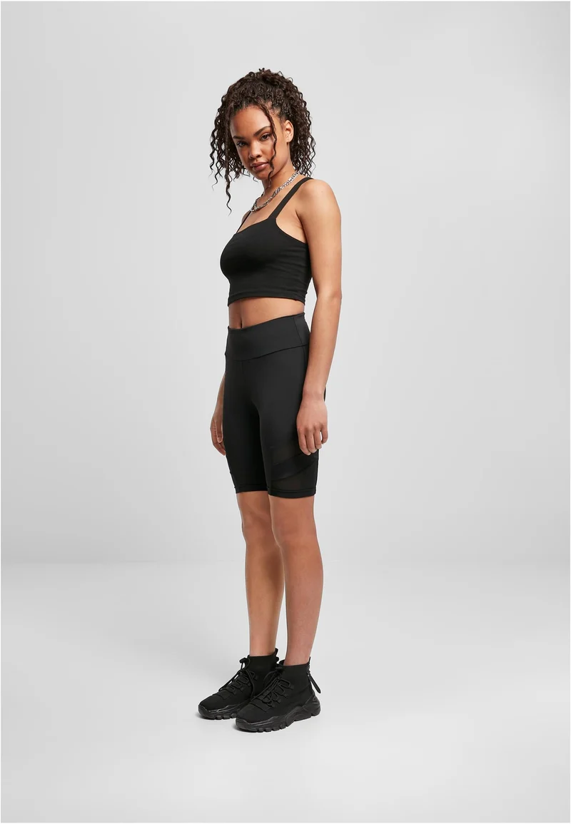 UC High Waist Tech Mesh Cycle Shorts