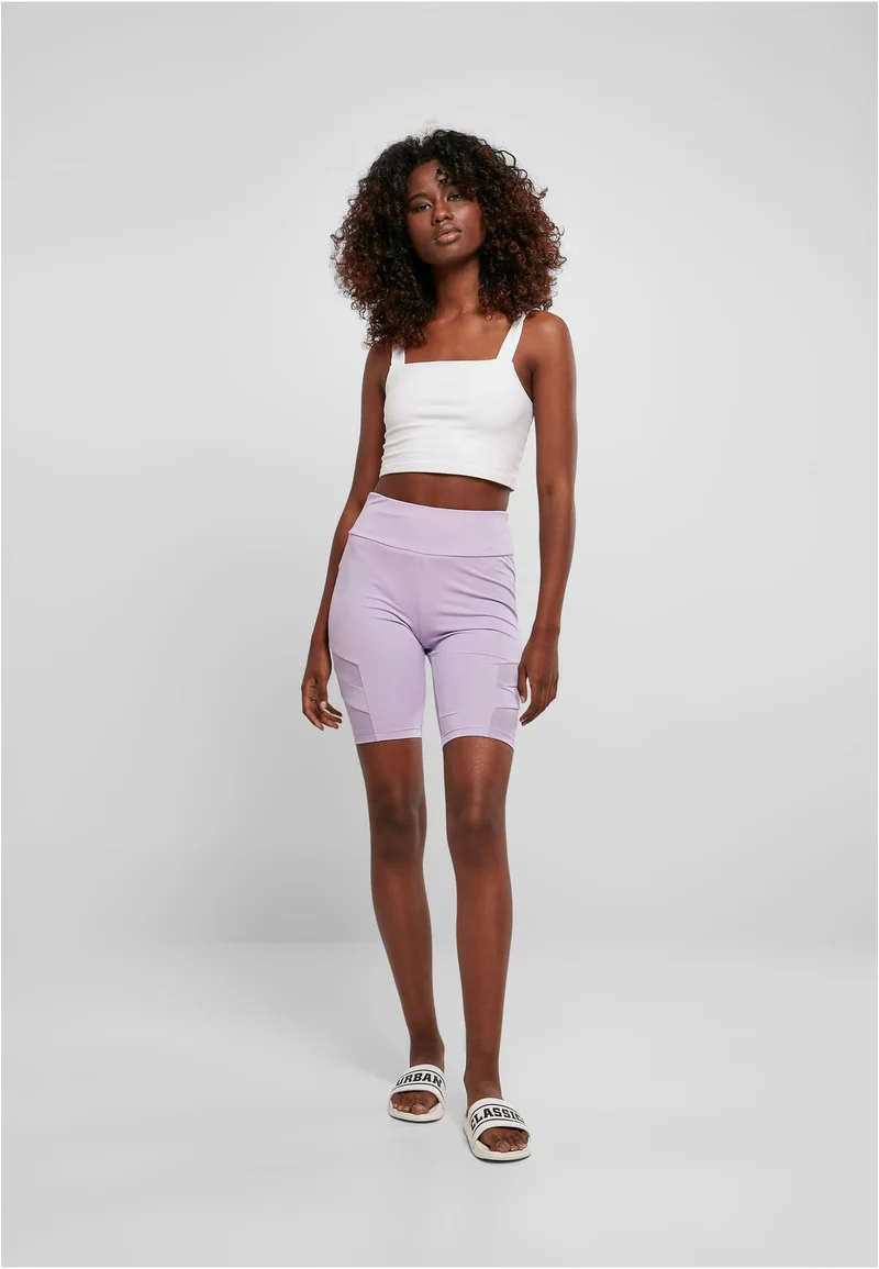 UC High Waist Tech Mesh Cycle Shorts