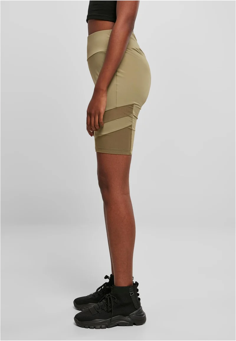 UC High Waist Tech Mesh Cycle Shorts