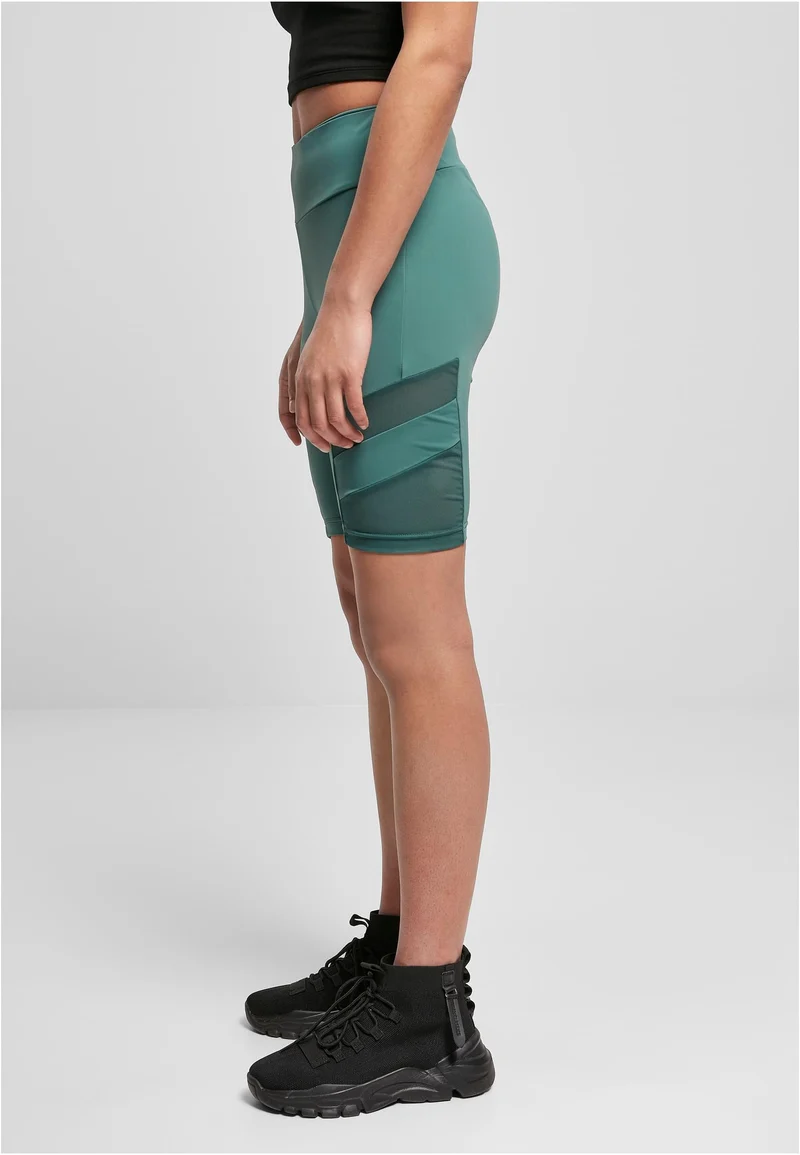 UC High Waist Tech Mesh Cycle Shorts