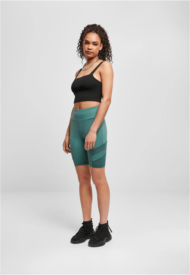 UC High Waist Tech Mesh Cycle Shorts