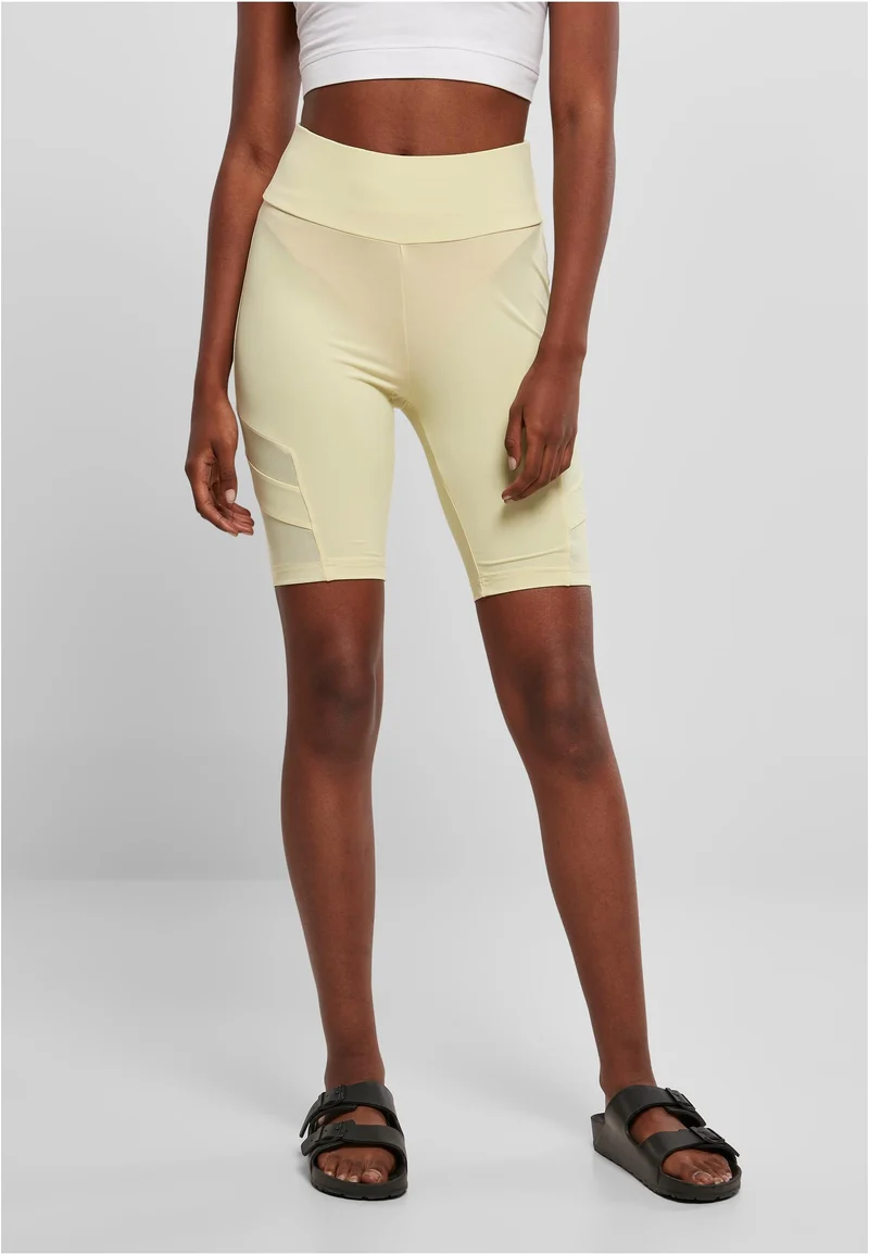UC High Waist Tech Mesh Cycle Shorts
