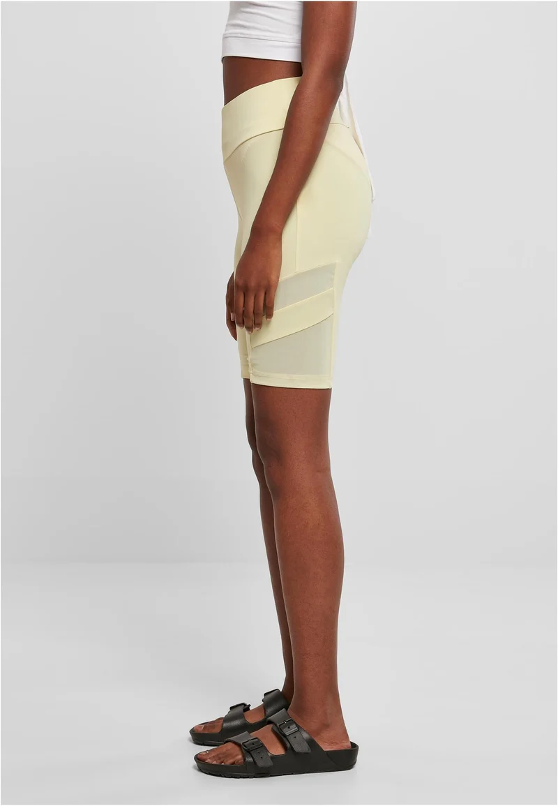 UC High Waist Tech Mesh Cycle Shorts