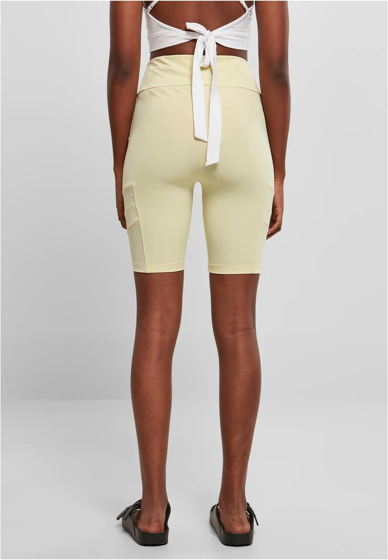 UC High Waist Tech Mesh Cycle Shorts