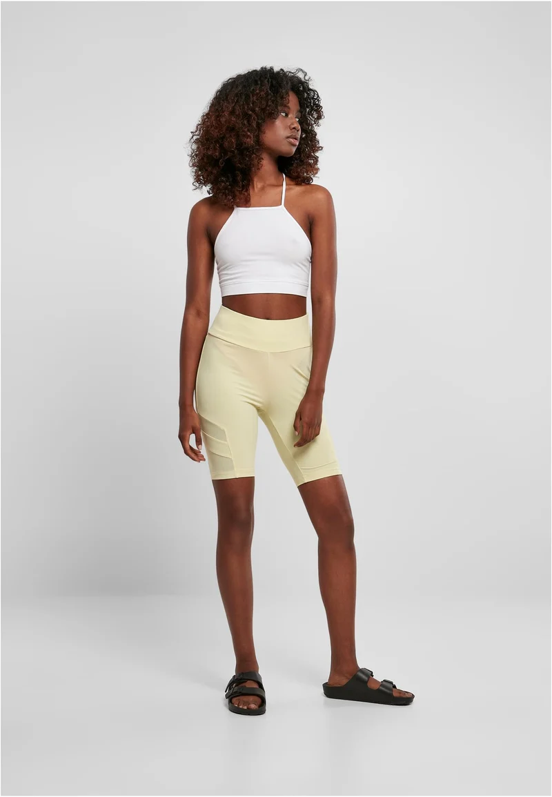 UC High Waist Tech Mesh Cycle Shorts