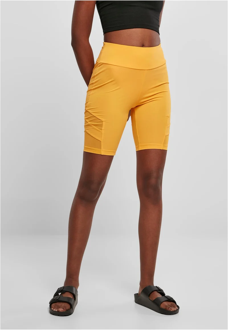 UC High Waist Tech Mesh Cycle Shorts