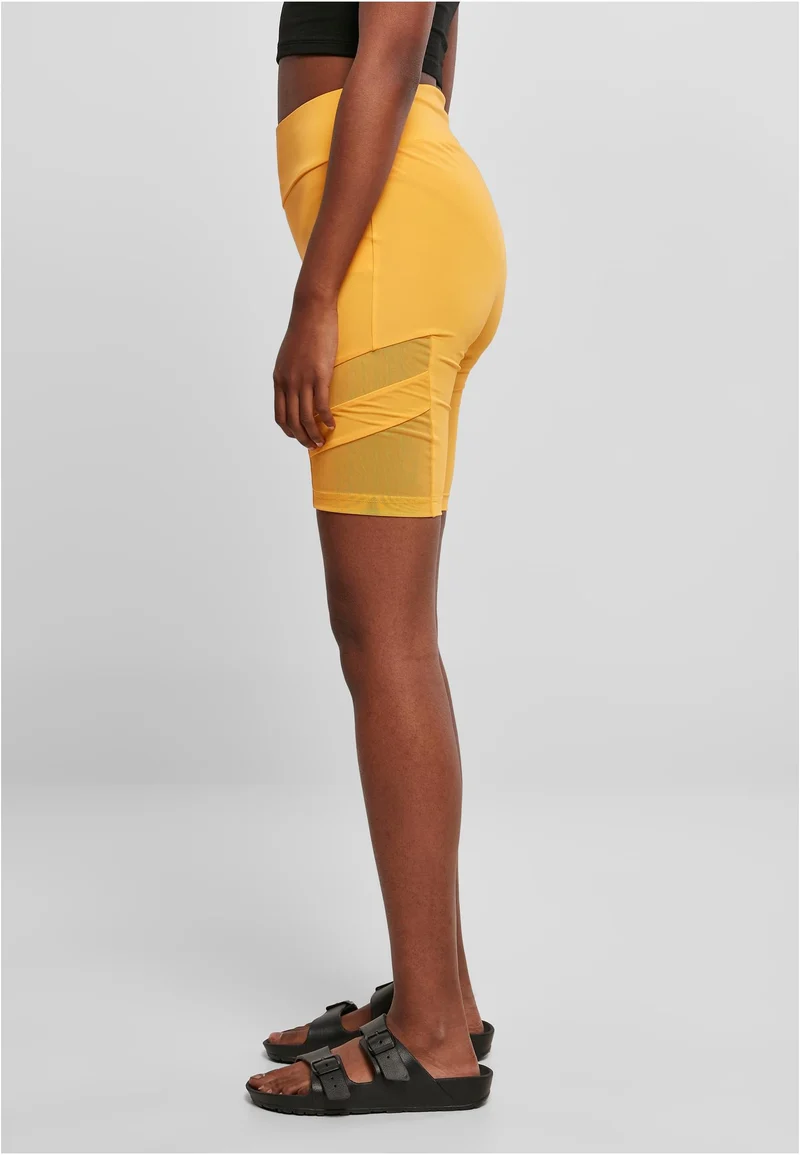 UC High Waist Tech Mesh Cycle Shorts