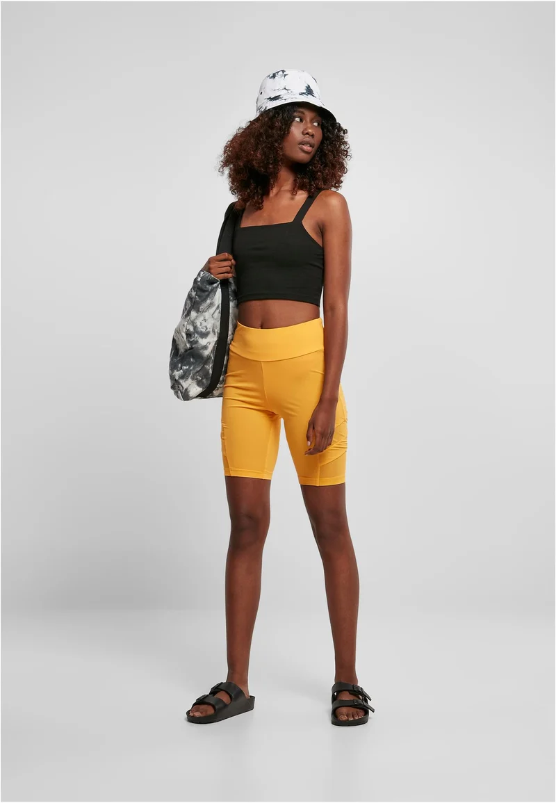 UC High Waist Tech Mesh Cycle Shorts