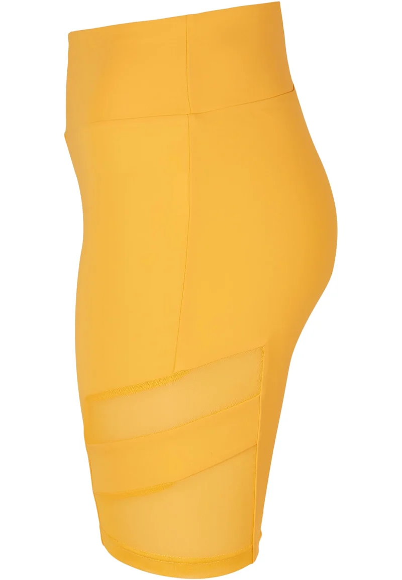 UC High Waist Tech Mesh Cycle Shorts