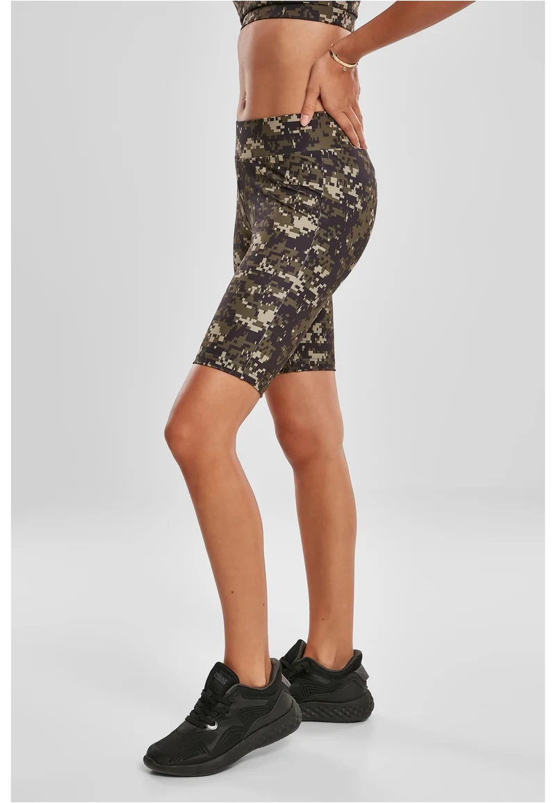 UC High Waist Camo Tech Cycle Shorts