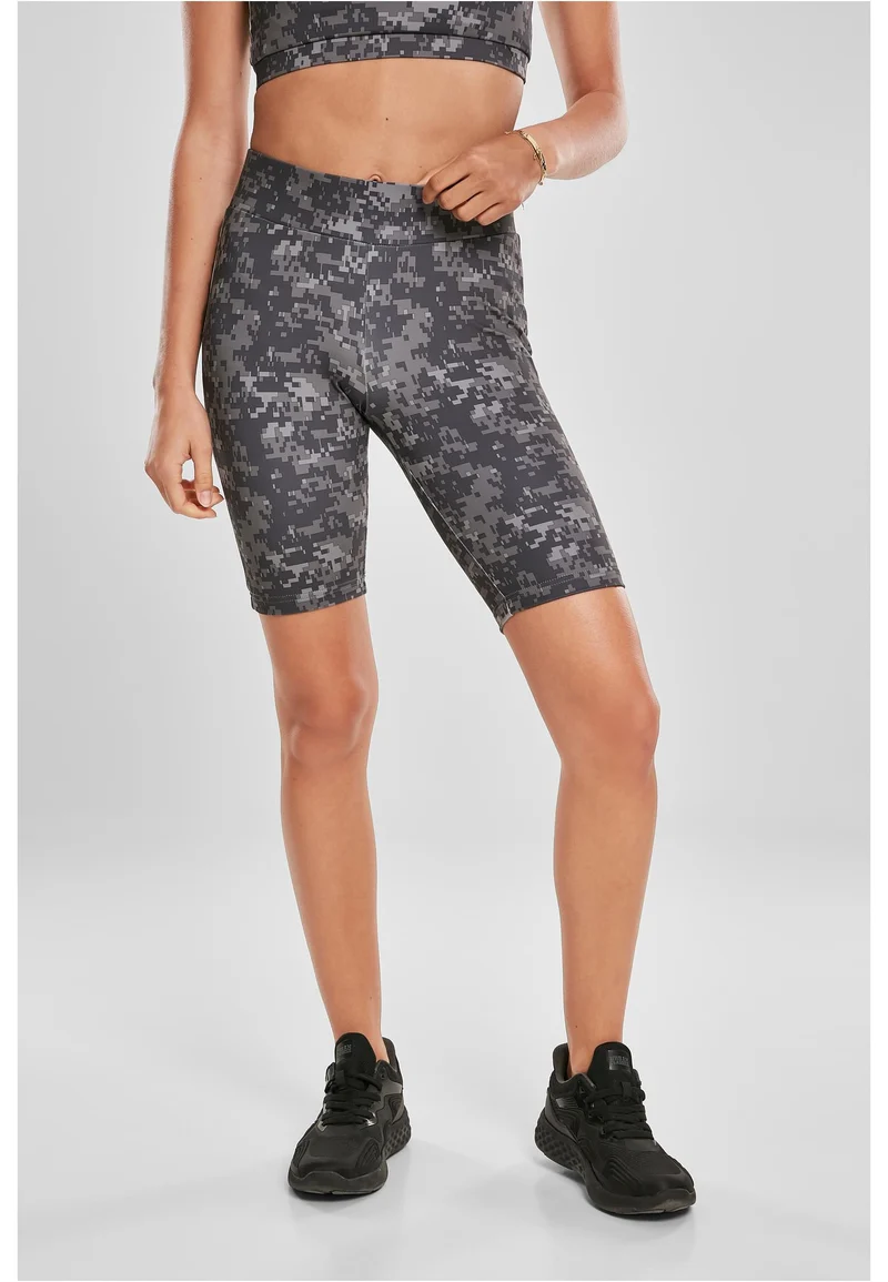 UC High Waist Camo Tech Cycle Shorts