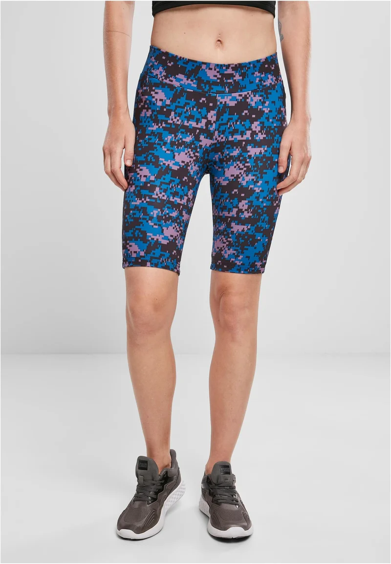 UC High Waist Camo Tech Cycle Shorts