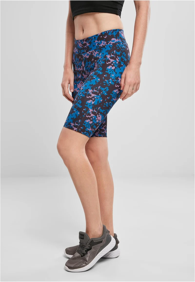 UC High Waist Camo Tech Cycle Shorts