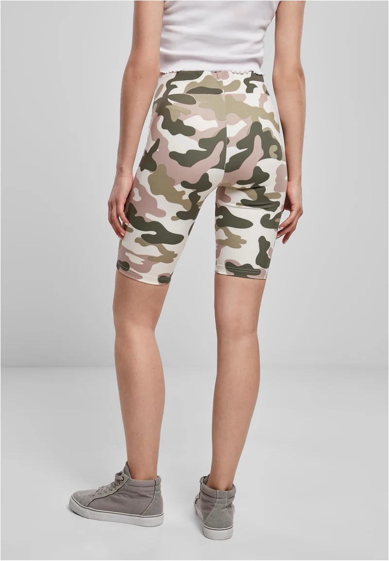UC High Waist Camo Tech Cycle Shorts