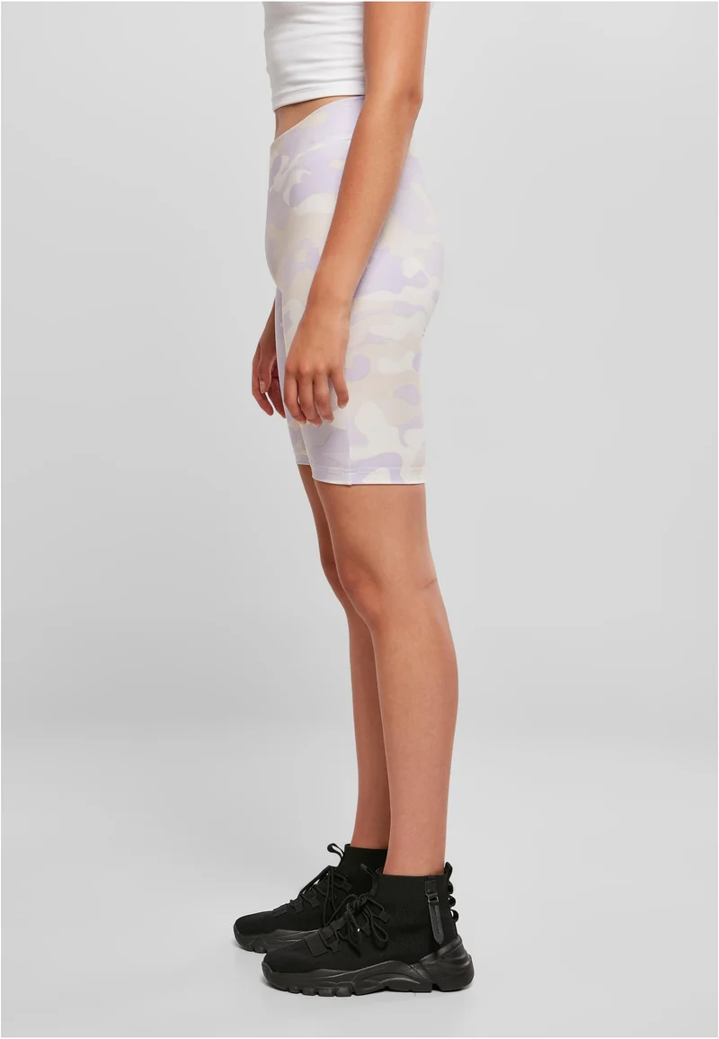 UC High Waist Camo Tech Cycle Shorts