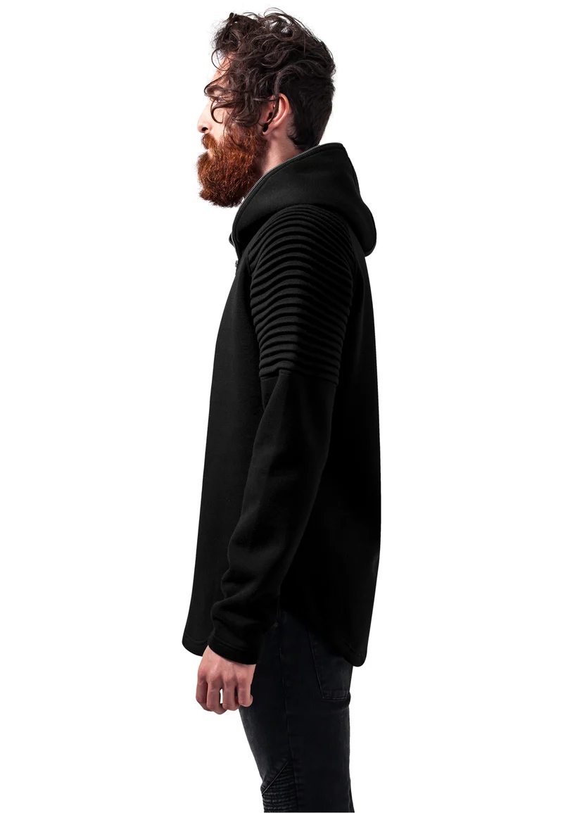 UC Pleat Sleeves Terry Hoody