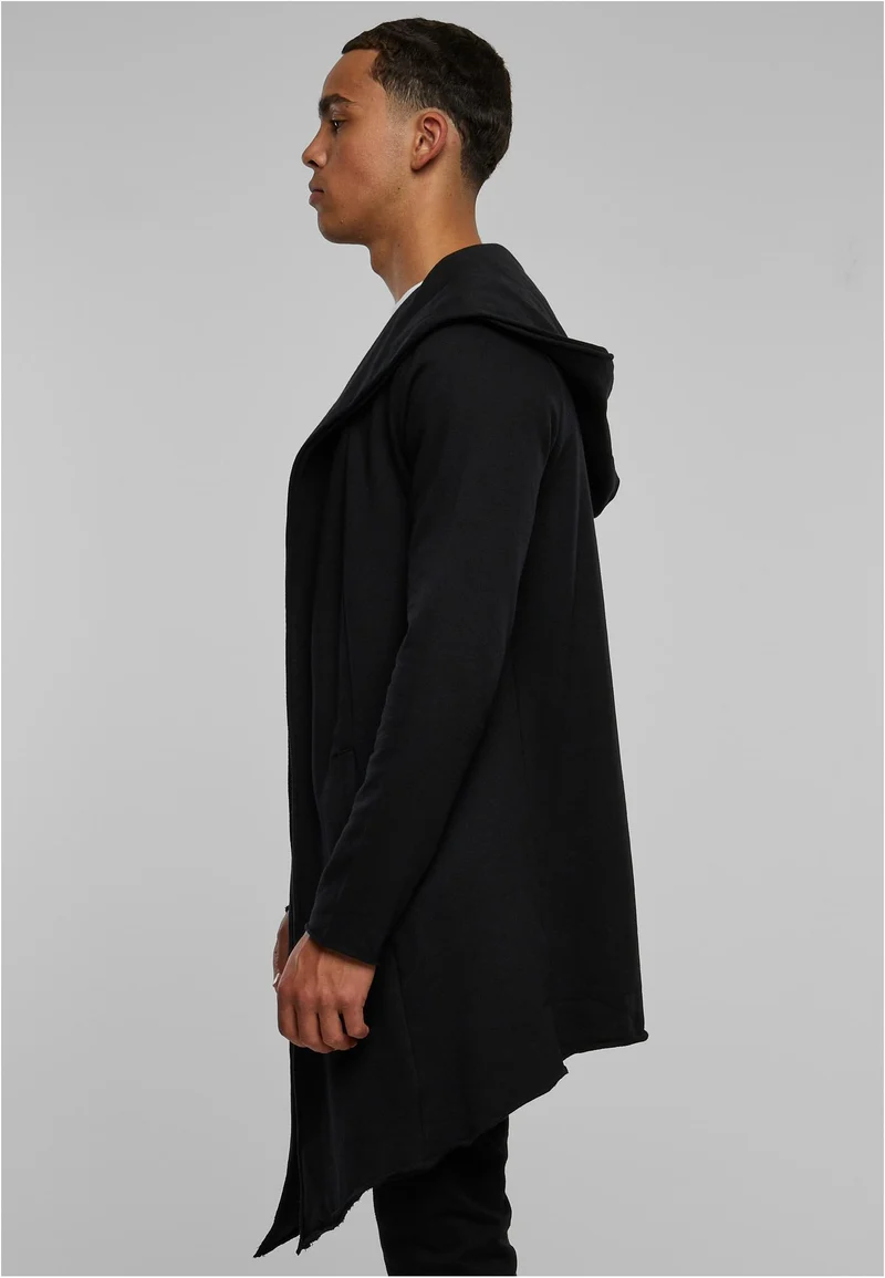 UC Long Hooded Open Edge Cardigan