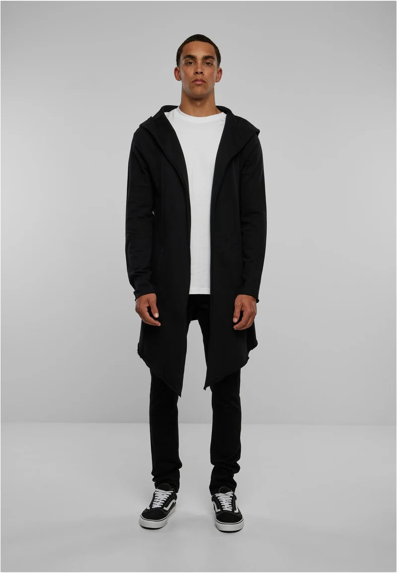 UC Long Hooded Open Edge Cardigan