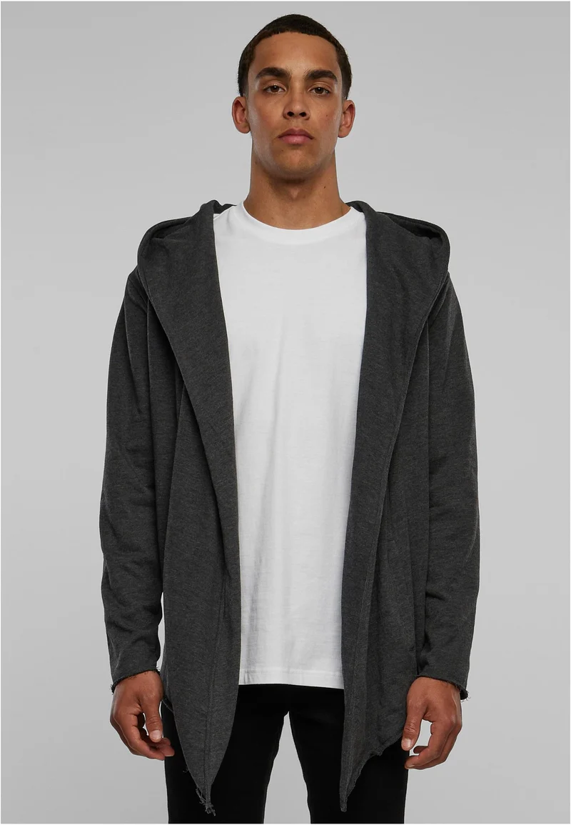 UC Long Hooded Open Edge Cardigan