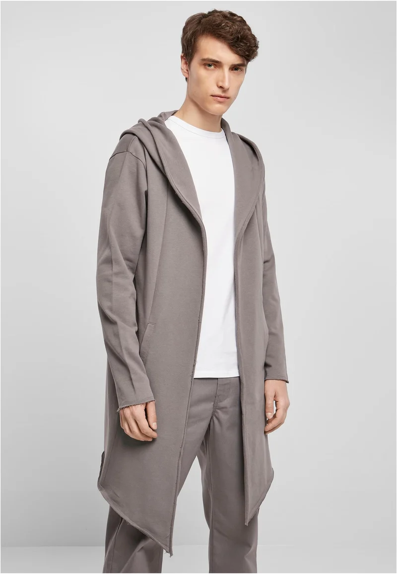 UC Long Hooded Open Edge Cardigan