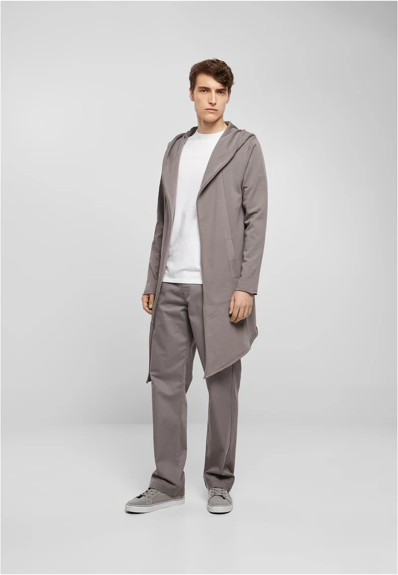 UC Long Hooded Open Edge Cardigan