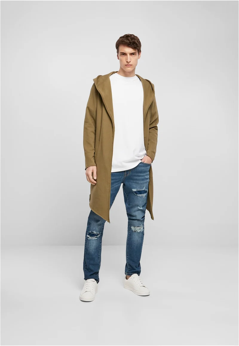 UC Long Hooded Open Edge Cardigan