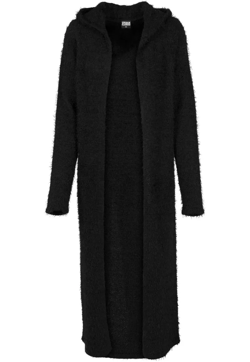 UC Hooded Feather Cardigan